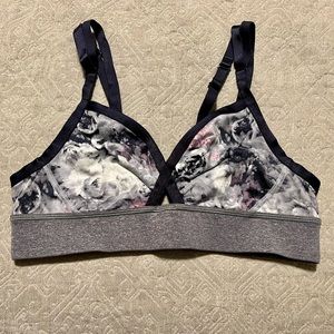 RARE lululemon Floral Sports Bra - SZ 10